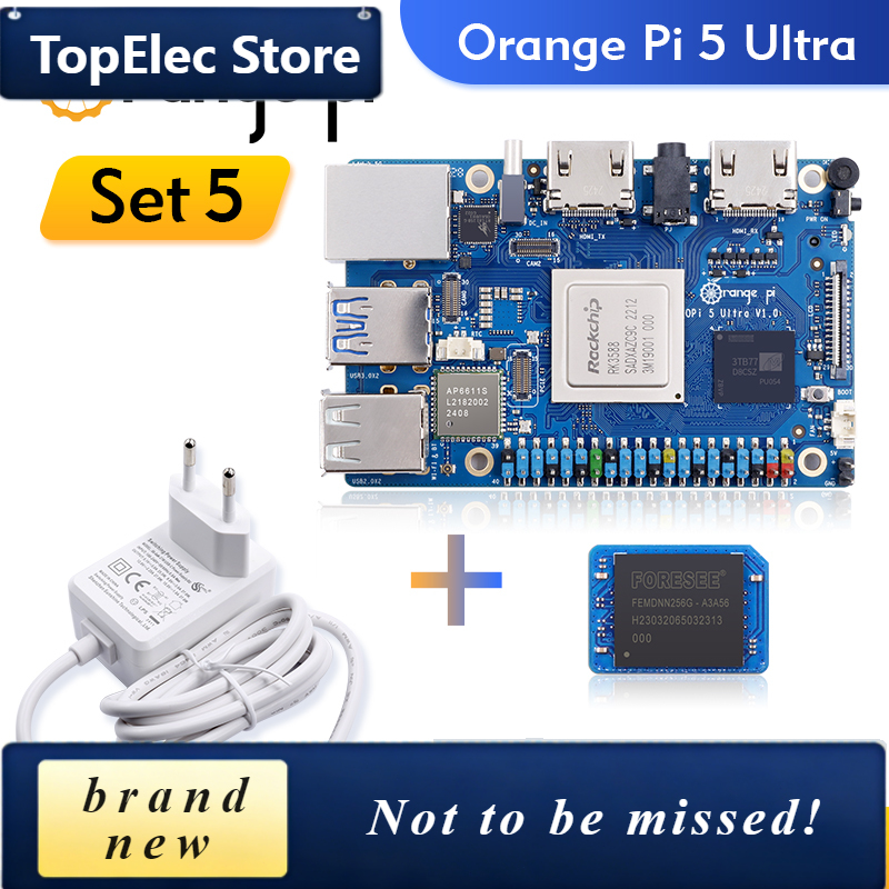 Rockchip Rk3588 Development Board - Плата разработки TopElec Orange Pi 5