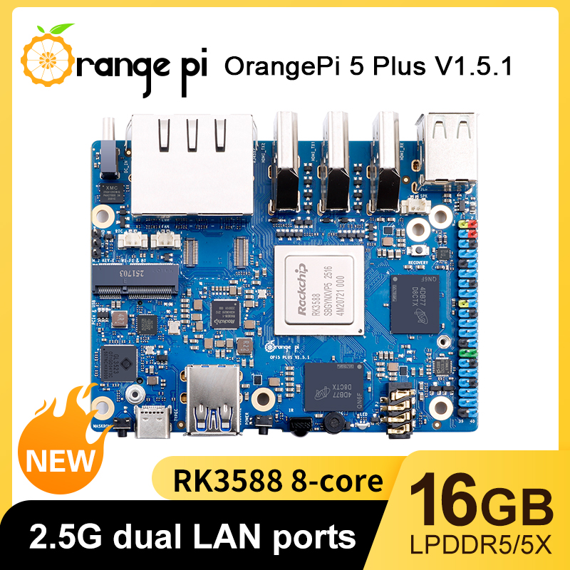 TopElec Orange Pi 5 Plus 16 ГБ – обзор и цена Orange Pi 5 Plus 16Gb