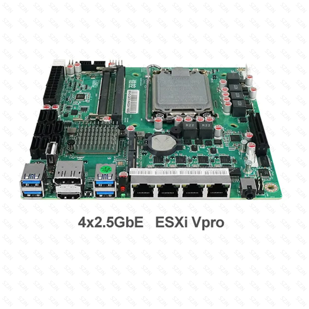 NAS Set Q670 MINI ITX Материнс – обзор и цена Nas Motherboard 8 Sata Mini Itx