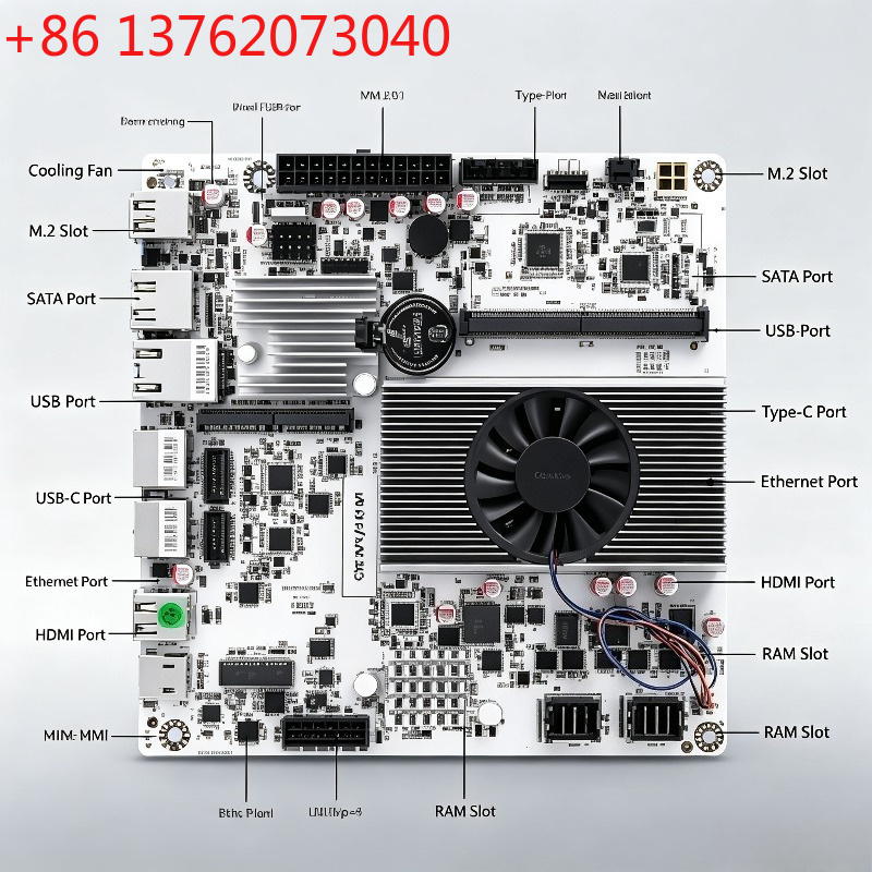 Материнская плата Mini ITX NAS – обзор и цена Nas Motherboard 8 Sata Mini Itx