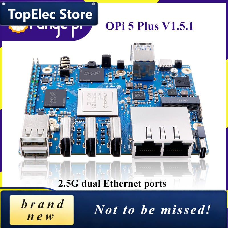 TopElec OrangePi 5 Plus 16GB,  – обзор и цена Orange Pi 5 Plus 16Gb