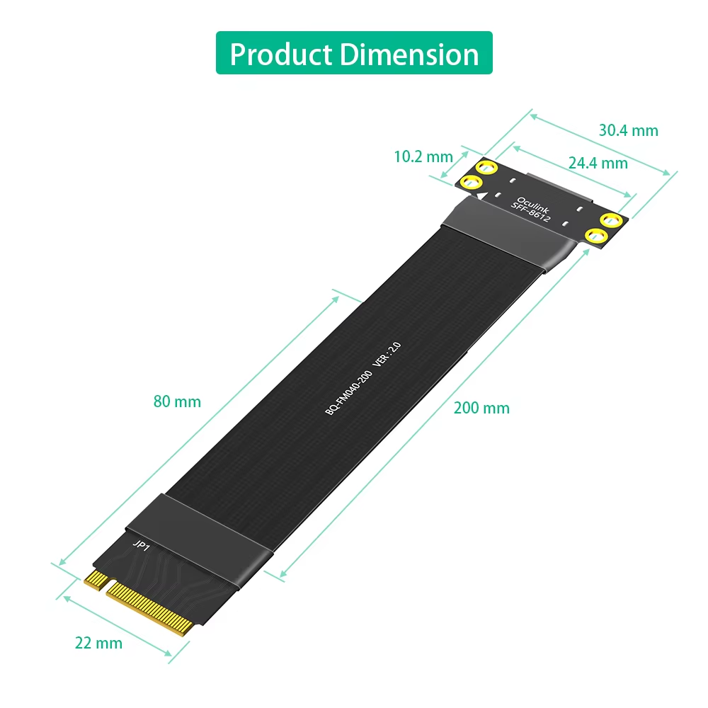 Кабель-удлинитель M.2 NVME на  – обзор и цена Oculink Egpu Mini Pc