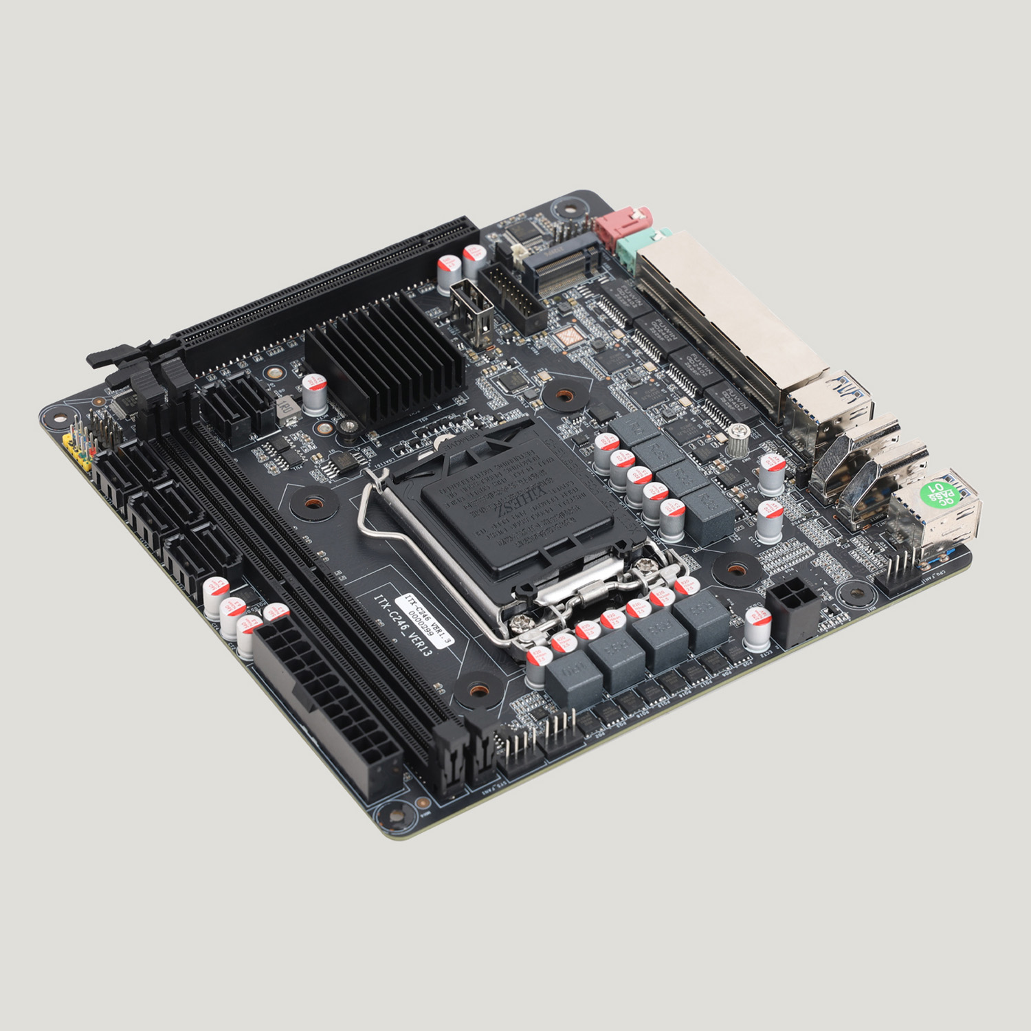 Материнская плата NAS C246 Vpr – обзор и цена Nas Motherboard 8 Sata Mini Itx